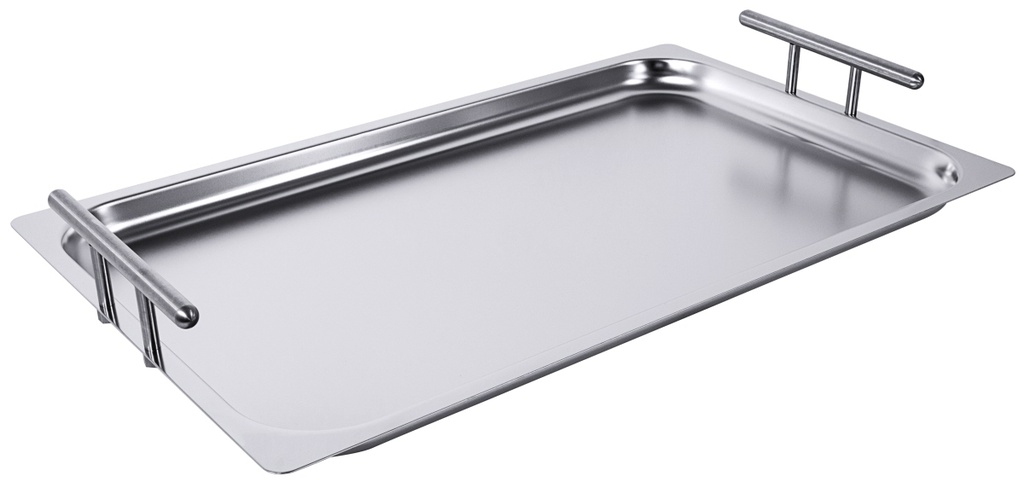 GN 1/1 Buffet-Tablett aus Edelstahl 18/10