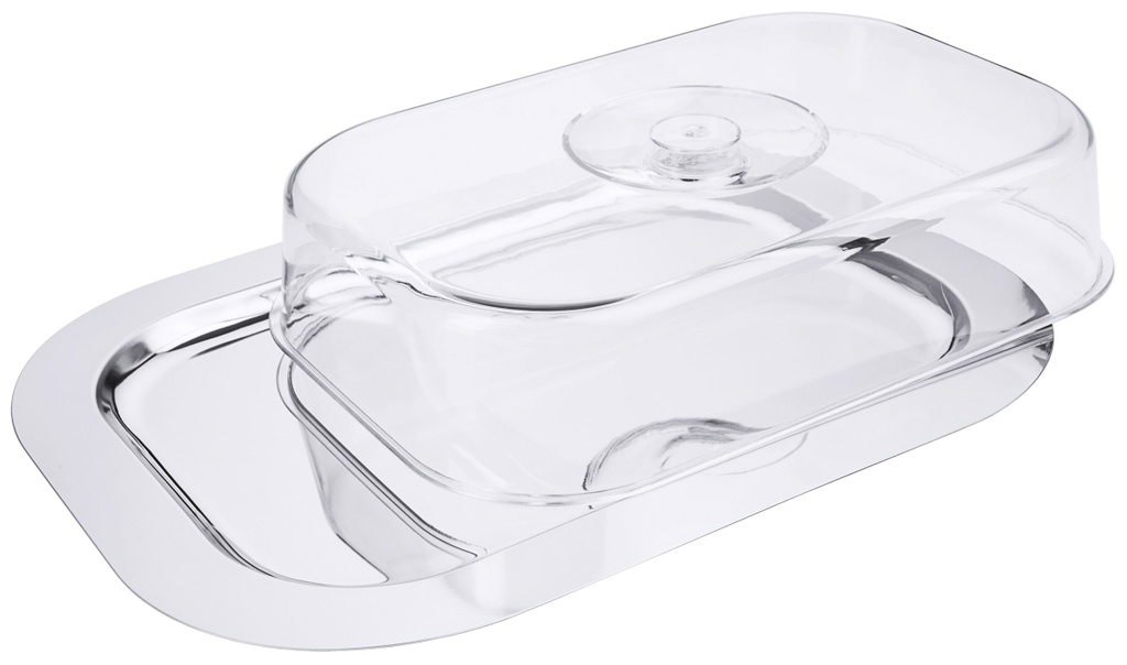 Tablett Contacto eckig mit Haube 43x 31cm