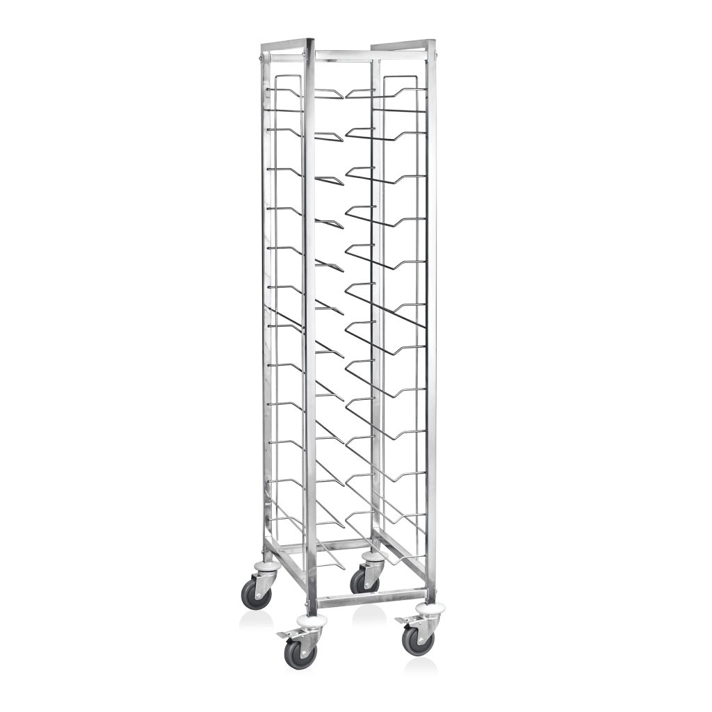 Tablettabräumwagen GN 1/1 für 12 Tabletts