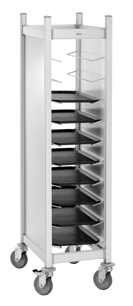 Tablettwagen, mit 10 Einschüben (1/1 GN)