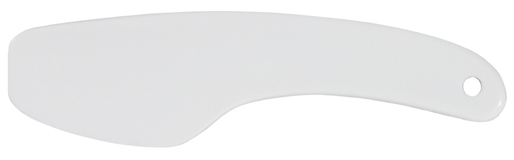 Teigschaber 19cm aus weißem ABS