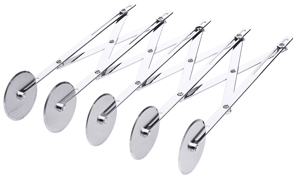 Teigschneider 'Ruck Zuck' mit glatten Rädchen