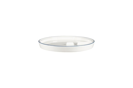 [RAK-SSPR24BL] Teller Ø 22,8cm SENSATE flach, rund ohne Rand RAK Porzellan (blue)