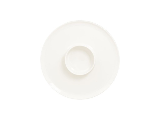 [RAK-CHRPCS25] Teller CHILL rund, Mittelteil tief RAK Porzellan (white)