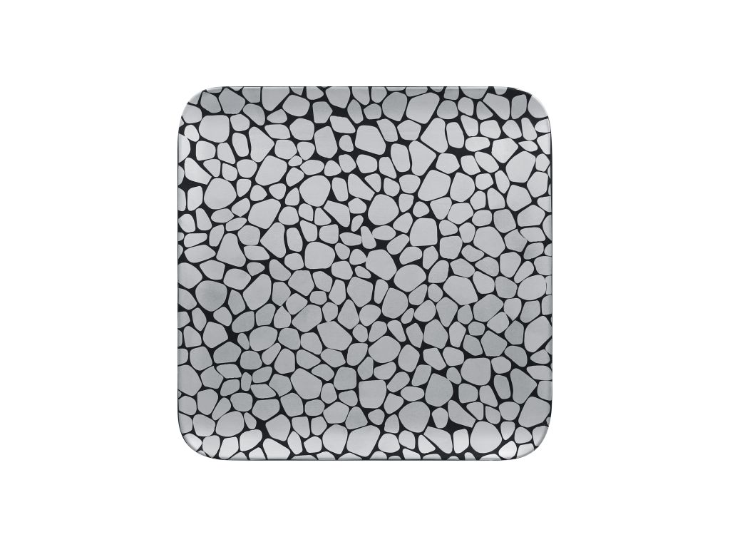 Teller COBBLES flach, quadratisch RAK Porzellan