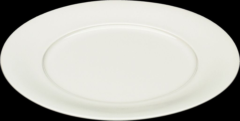 Teller DELIGHT flach, rund mit Fahne
