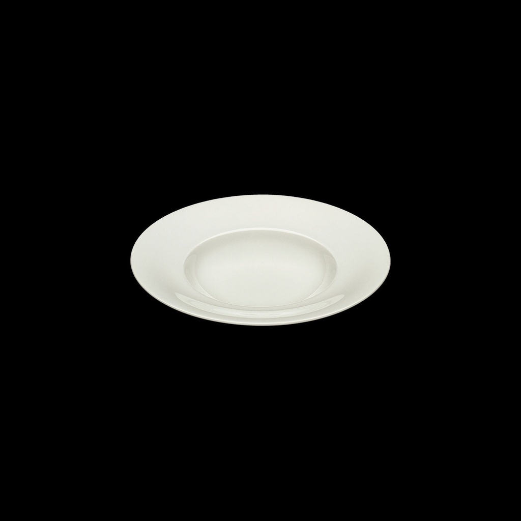 Teller DELIGHT tief, rund mit Fahne