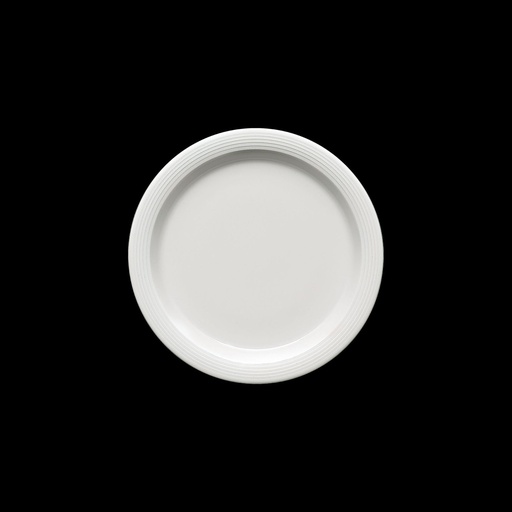 [BAU-680022411000000] Teller INVITA DIALOG halbtief, rund mit Fahne und Relief (680g, 29mm, 240mm)