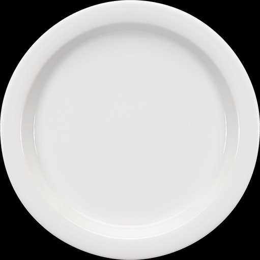 [BAU-6 90 0225 1] Teller DIMENSION INVITA halbtief, rund mit Fahne (840g, 257mm, 30mm)