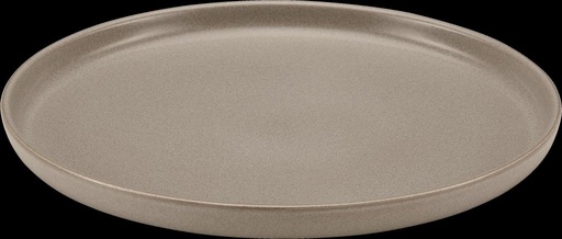 [BAU-7 01 1228 91 000324] Teller ELEMENTS flach, rund (sand, 280mm, 30mm, 953g)