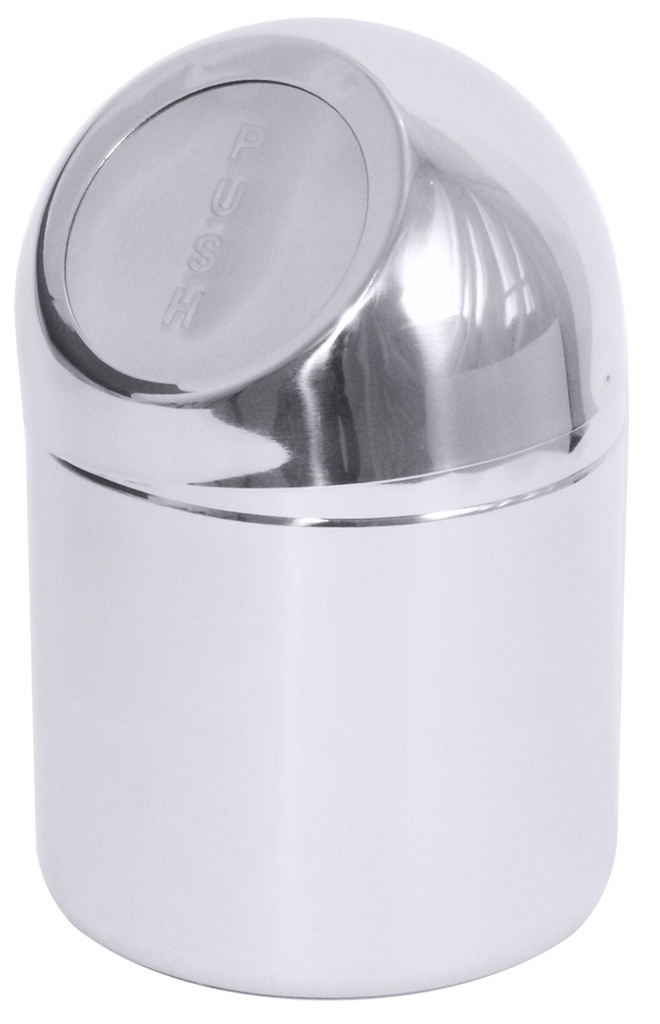 Tischabfallbehälter aus Edelstahl 1,2 Liter