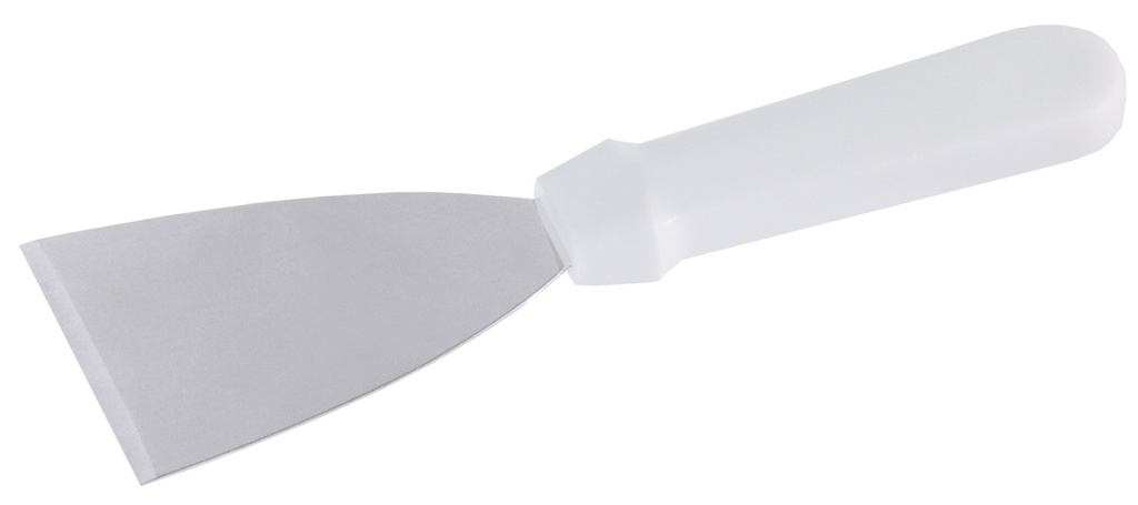 Bratenspachtel 25cm aus starrem Edelstahl 