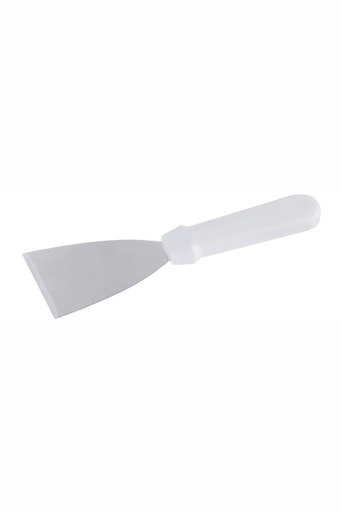 [CTO-4060/080] Bratenspachtel Contacto 25cm aus starrem Edelstahl (12cm x 8cm)