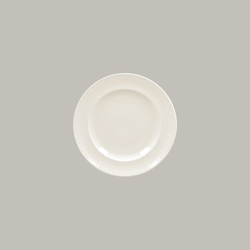 [RAK-CLFP21D182] Teller LACE flach, rund RAK Porzellan (0.4g, 20.7cm, 23mm)