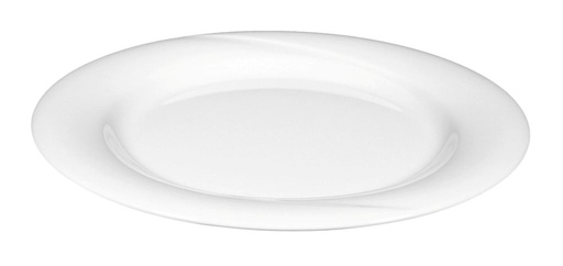 [SEL-001.698894] Teller LAGUNA flach, mit Fahne Seltmann Weiden (weiss, 21.5cm, weiß, 22mm, 0.401kg)