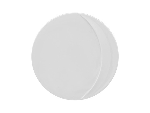 [RAK-MOFP24] Teller/Deckel MOON flach, rund RAK Porzellan (0.52g, 23.6cm, 15mm)