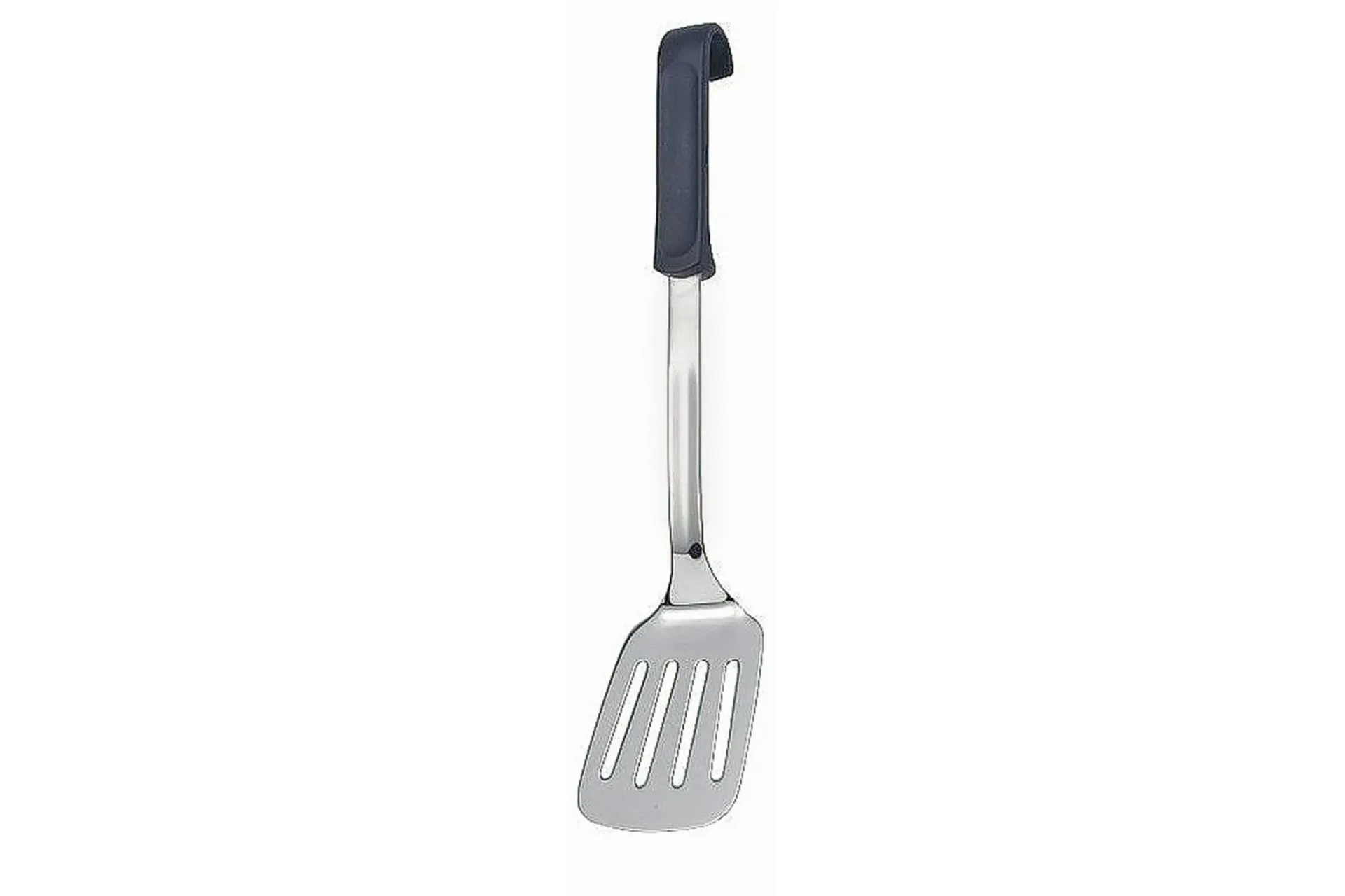 Bratenwender APS aus Edelstahl und Polypropylen mit  rutschfesten Griff 10cm x 8cm