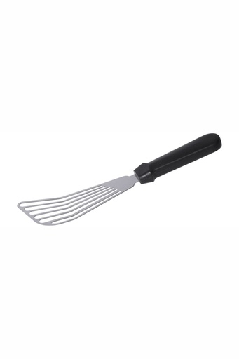[CTO-4056/175] Bratenwender Contacto aus Edelstahl mit Griff aus schwarzem Polypropylen Blatt 17,5cm x 8cm