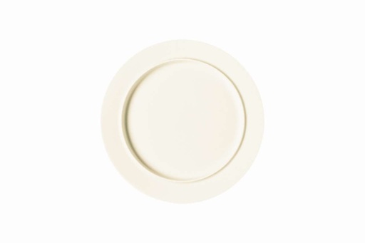 [RAK-NOFP24] Teller NORDIC flach, rund mit Rand RAK Porzellan (0.61g, 23.4cm, 24mm)