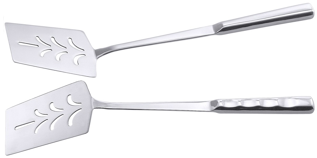 Bratenwender/ Pfannenschaufel ERGONOM Contacto aus Edelstahl mit ergonomischem Griff 10,5cm x 8cm