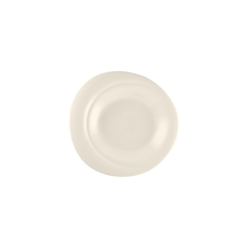 [RAK-BCPOFP24] Teller POSE flach, organisch mit Rand RAK Porzellan (244mm, 231mm, 31mm, 0.35g)