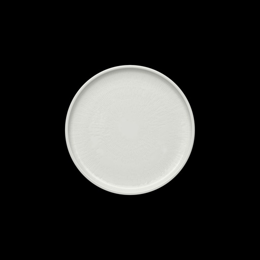 [BAU-925127611000000] Coup-Teller SHIRO flach, rund mit Struktur (261mm, 25mm, 735g)