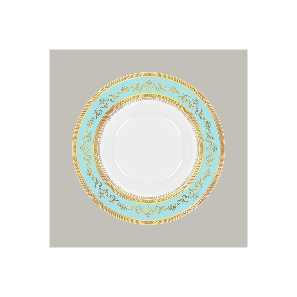 Teller SICILIA tief, rund mit Rand RAK Porzellan
