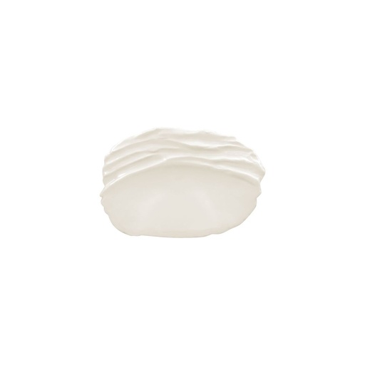 [RAK-STEP25] Teller SKETCHES flach, mit Relief RAK Porzellan (273mm, 183mm, 41mm, 0.78g)