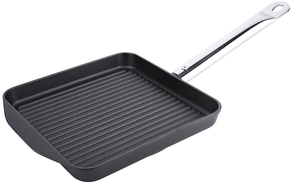Grillpfanne  Serie JÄRNSTRÖM, aus Gusseisen 26cm x 24cm