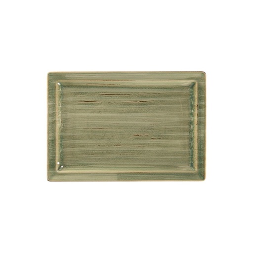 [RAK-SEMCLRP33] Teller SPOT flach, rechteckig mit Rand RAK Porzellan (emerald, 336mm, 232mm, 26mm)
