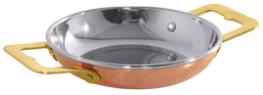 Paellapfanne aus Kupfer ∅ innen 12cm