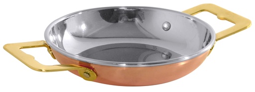 [CTO-8766/120] Paellapfanne Contacto ∅ innen 12cm (Kupfer)