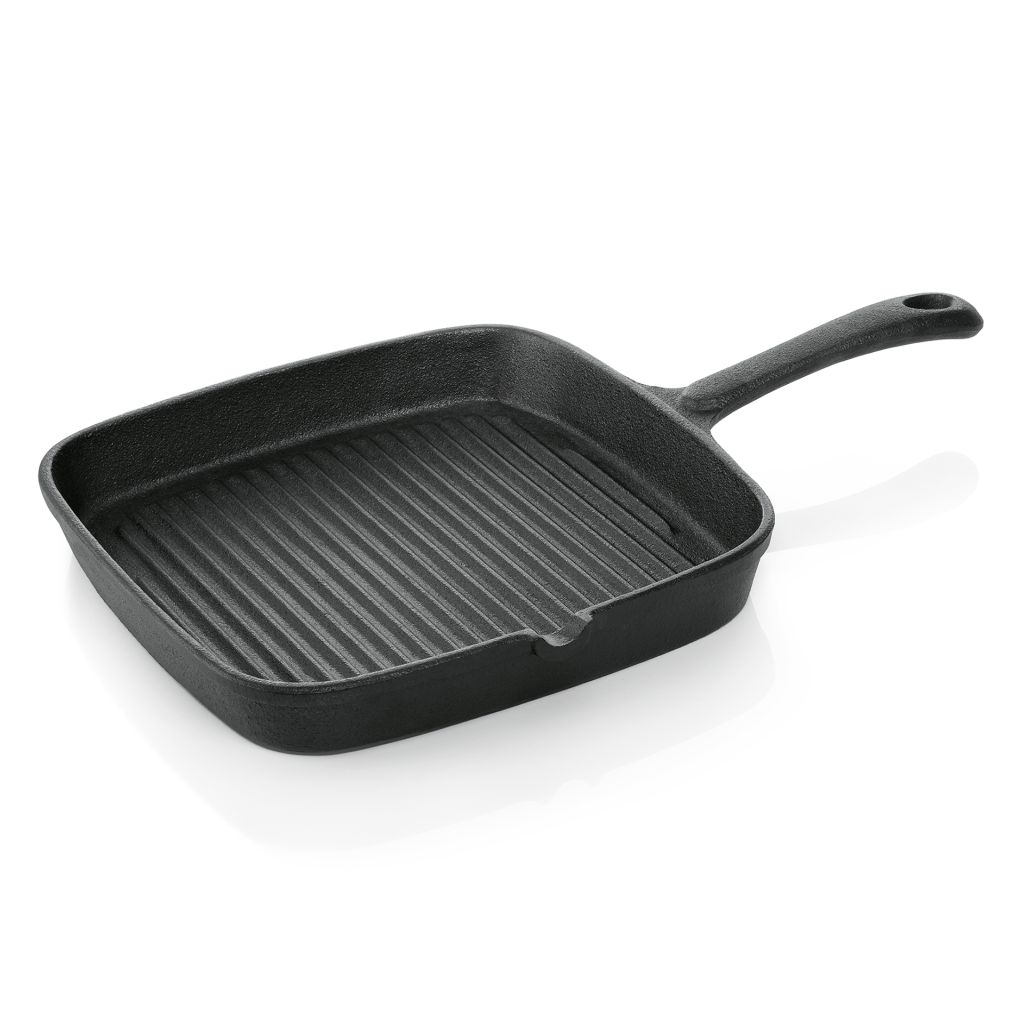 Grillpfanne WAS Germany aus Gusseisen 22x22cm 