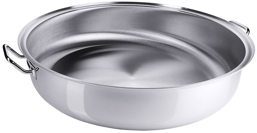 Brat -/ Paellapfannen aus Edelstahl