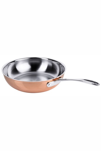 [CTO-8778/280] Bratpfanne Contacto tief (Kupfer) ∅ 28cm