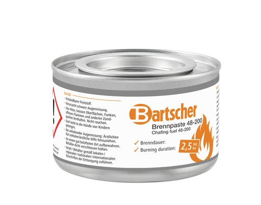 [BAR-500160] Brennpaste 48-200 Bartscher