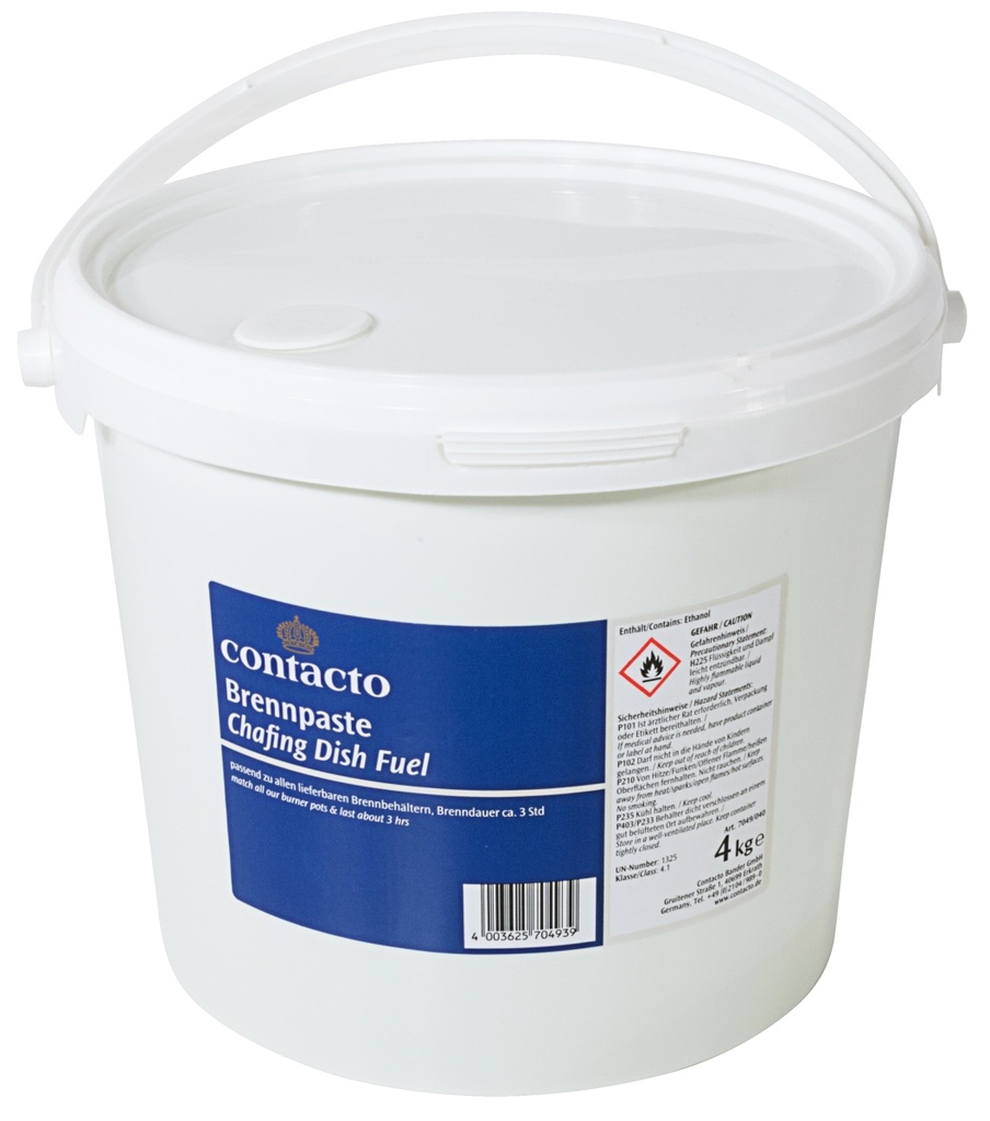 Brennpaste Contacto (Nachfüllpaste) für Chafing Dish