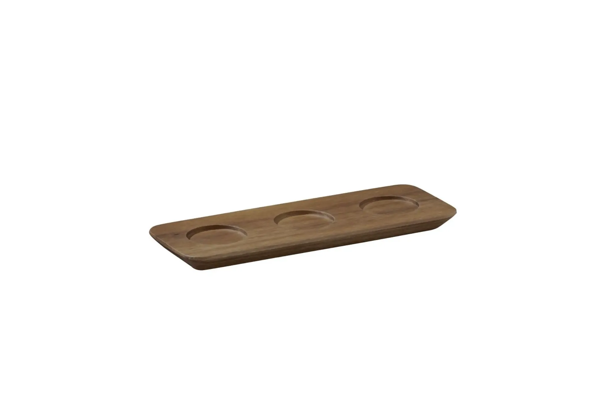 Servierbrett NARROW APS mit 3 Vertiefungen (∅ 4cm)