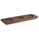 Servierbrett NARROW APS mit 3 Vertiefungen (∅ 6cm)