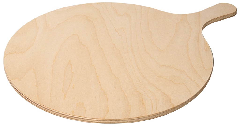 Flammkuchenbrett Contacto ∅ 32cm aus Birkenholz