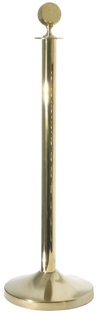 Abgrenzungspfosten goldfarben Höhe: 100cm