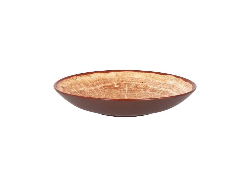 Coup-Teller WOODART tief, rund