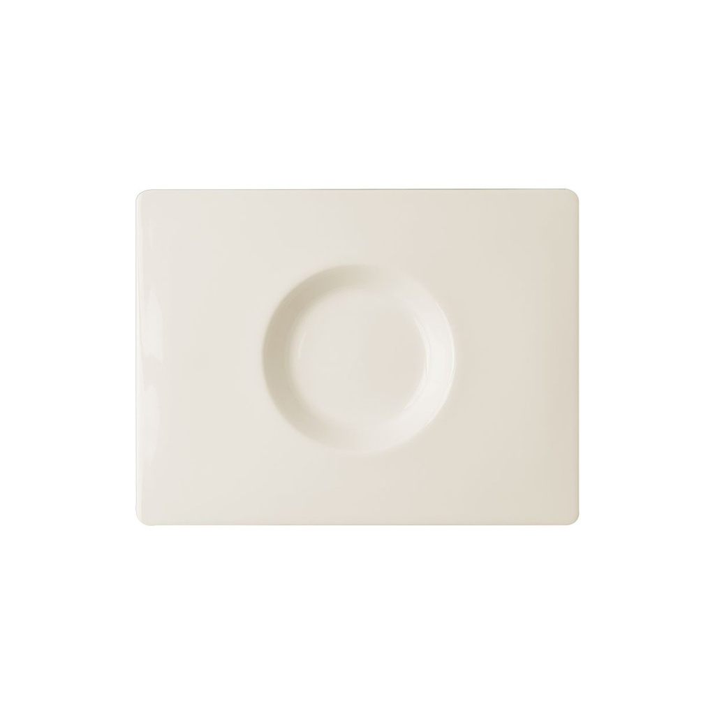 Teller ALLSPICE Cinnamon flach, rechteckig RAK Porzellan