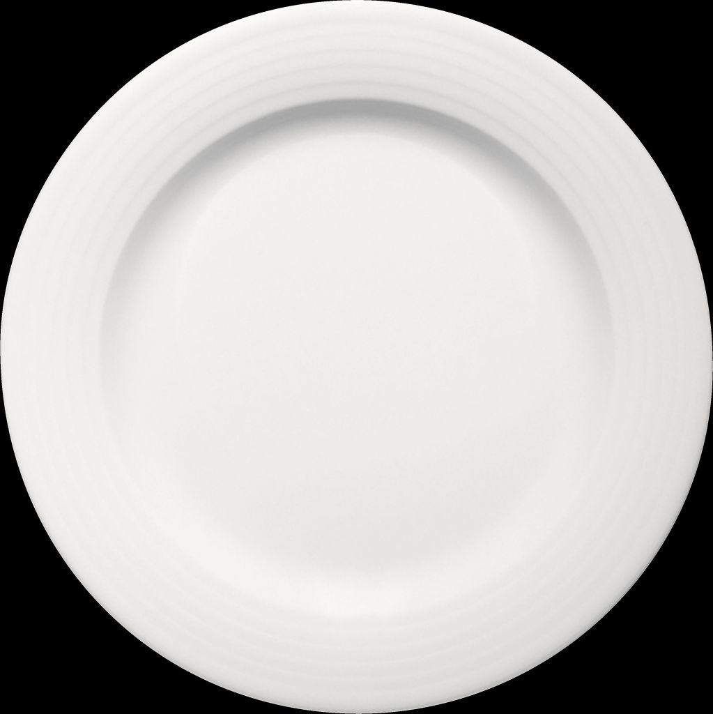 Teller DIALOG flach, breite Fahne Ø 25,7cm