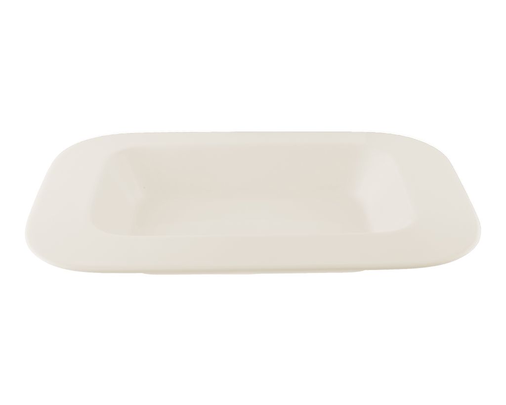Teller 20,7x 26,8cm MASSILIA tief, rechteckig RAK Porzellan