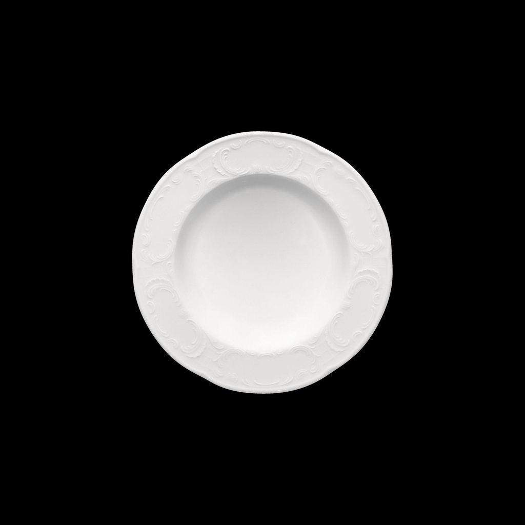 Teller MOZART halbtief rund mit Fahne ∅ 20,8cm