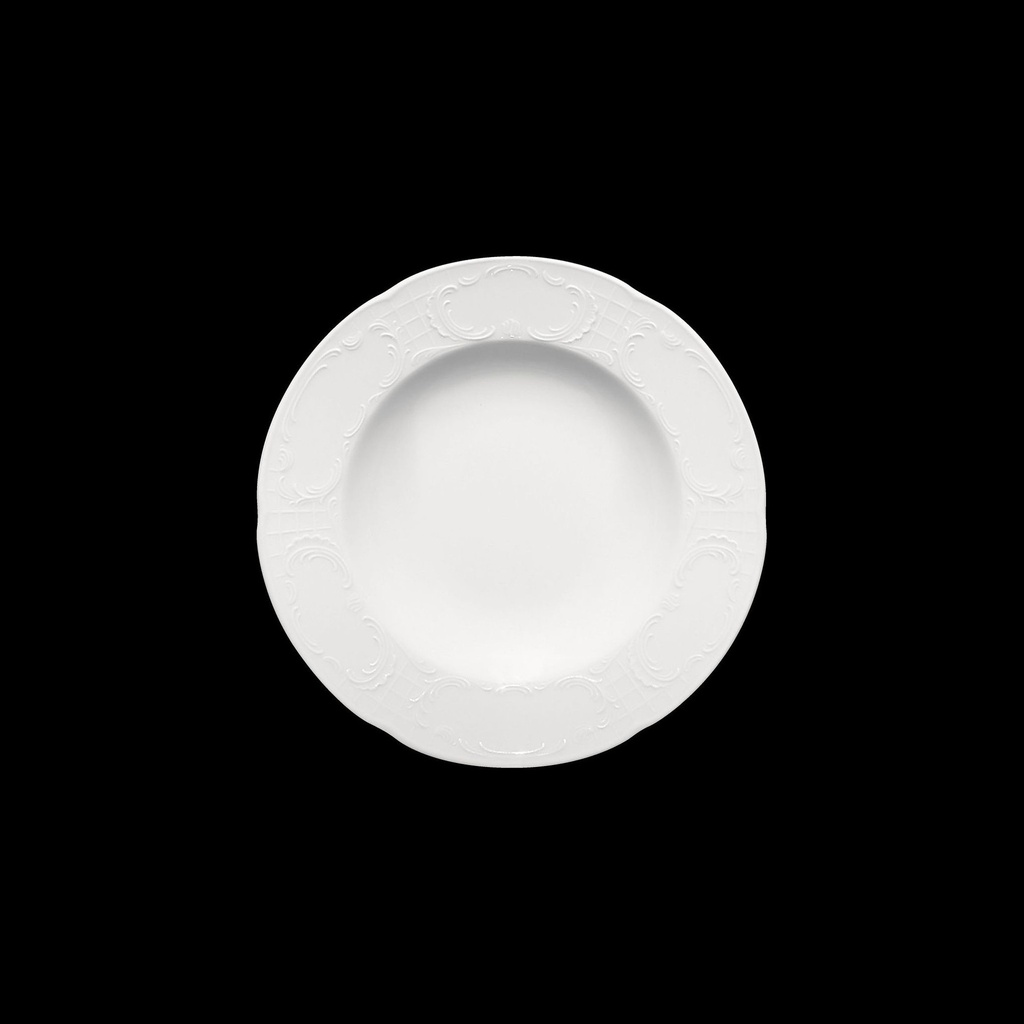 Teller MOZART tief rund mit Fahne ∅ 23,3cm