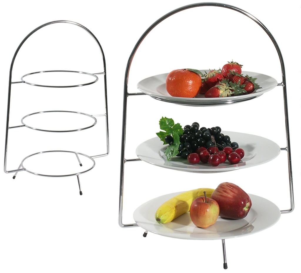 Teller-Etageren Contacto 3-stufig