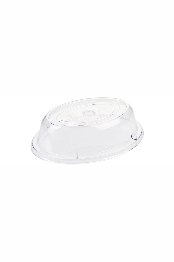 Tellerclochen Contacto oval transparent