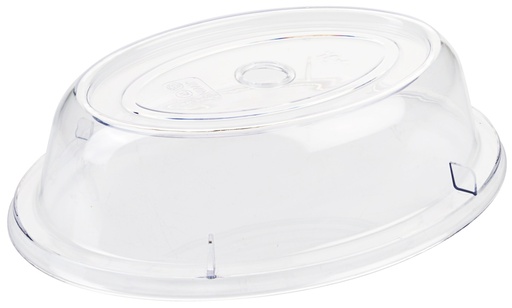 [CTO-6449/260] Tellerclochen Contacto oval transparent (265mm, 200mm, 65mm)